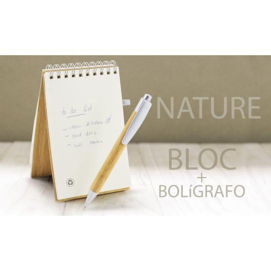 Bloco de bambu com...