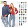 Sweatshirt eco-responsável com decote redondo Kariban®