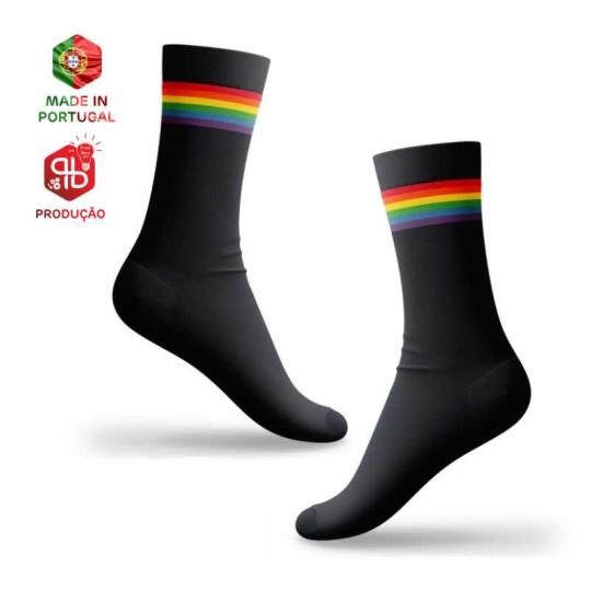 Medias en jacquard Pride...