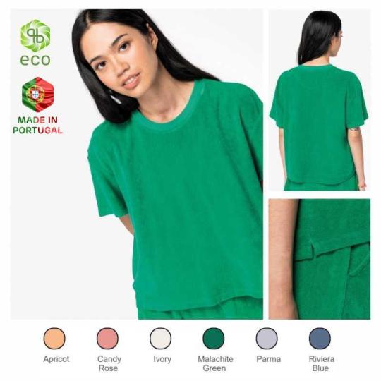 T-shirt de senhora Made in...