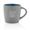 Tasse en céramique avec intérieur coloré
