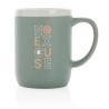 Taza De Cerámica Con Borde Blanco