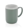 Tasse En Céramique Avec Bord Blanc