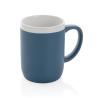 Taza De Cerámica Con Borde Blanco