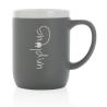Tasse En Céramique Avec Bord Blanc