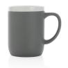Tasse En Céramique Avec Bord Blanc