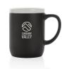 Taza De Cerámica Con Borde Blanco