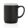 Taza De Cerámica Con Borde Blanco