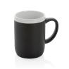 Tasse En Céramique Avec Bord Blanc