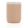 Ceramic Mug With White Rim