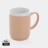 Tasse En Céramique Avec Bord Blanc