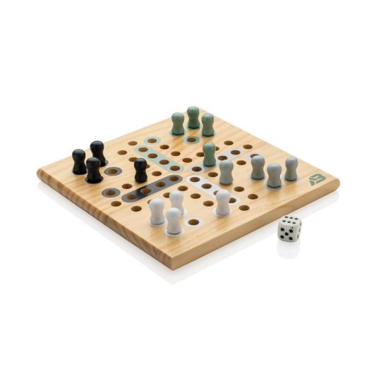 Claire Wooden Ludo Game