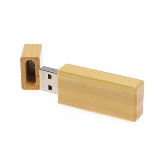 Rectangular Bamboo USB...