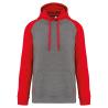 Sweatshirt com capuz bicolor de adulto Proact®