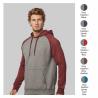 Sweatshirt com capuz bicolor de adulto Proact®
