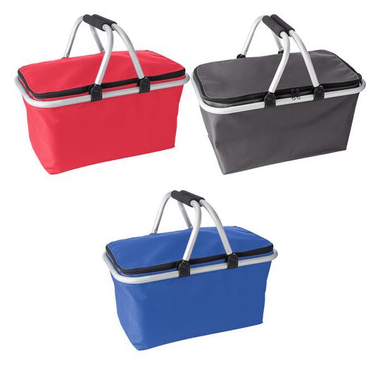 Foldable basket in Oxford...
