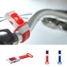 Plastic bicycle light with 3 LED lights Duncan