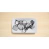 Beatrice metal keyring