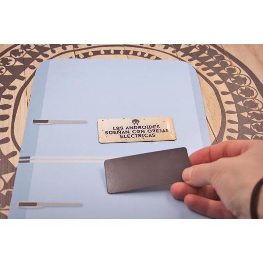 Resin-coated rectangular...