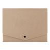 Recycled folder with button