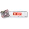 Ruler with magnifying glass and protractor Lasta