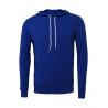 Unisex hoodie in polycotton
