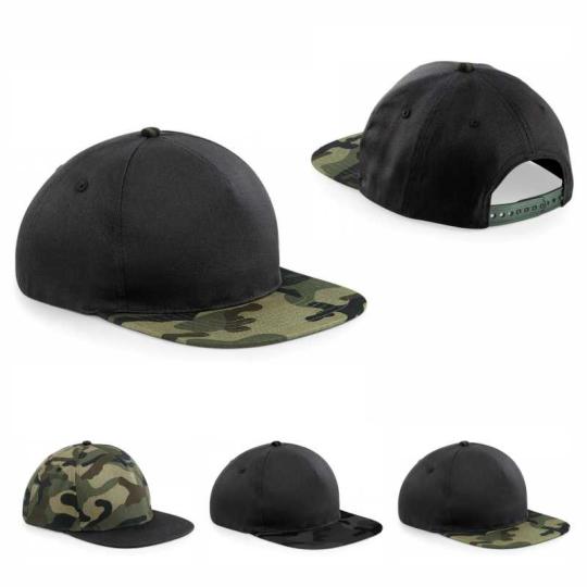Boné Snapback camuflado...
