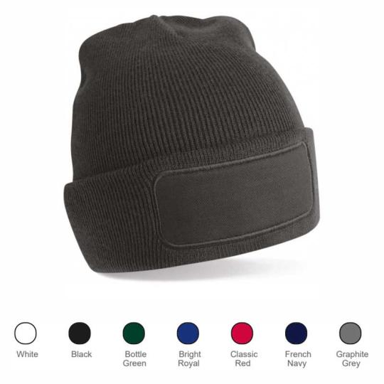 Gorro com patch Beechfield®