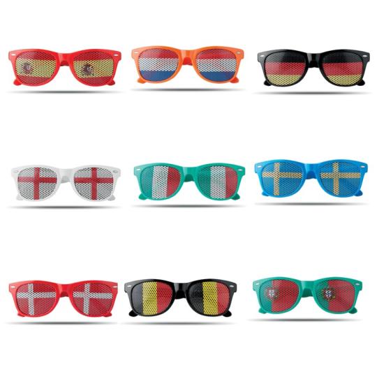 Portugal flag glasses