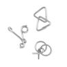 Set of 3 metal puzzles