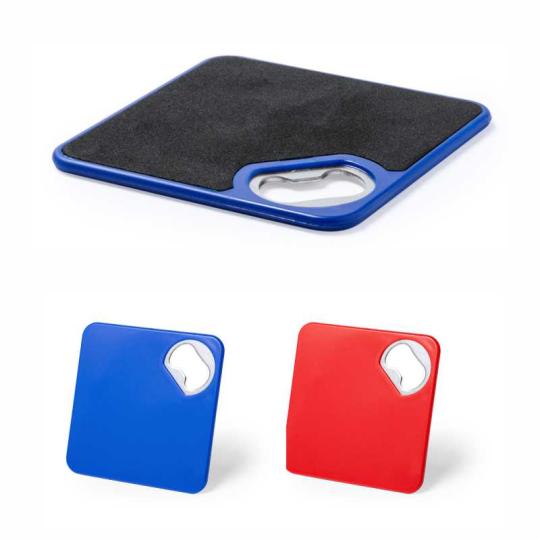 Coaster bases bottle opener...