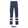 Pantalones con cintas elásticas multibolsillo