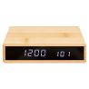 Alarm clock with wireless charger Earth