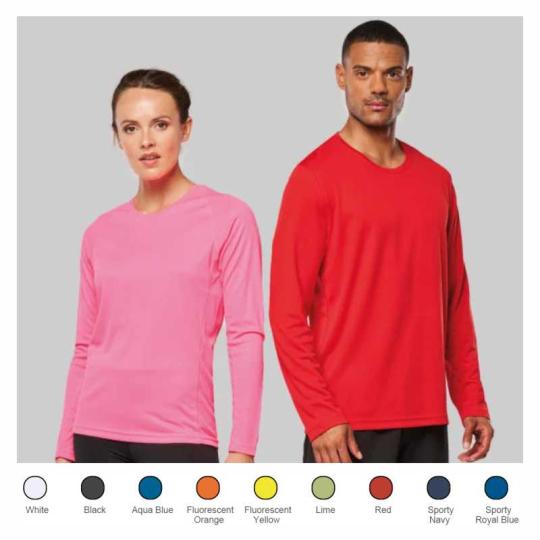 Proact® long sleeve sports...