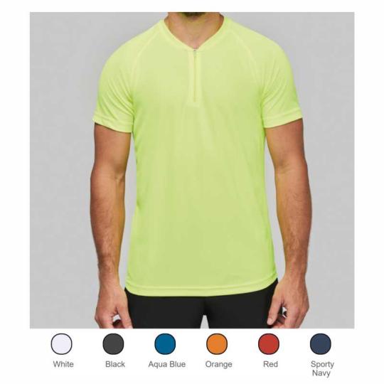T-shirt avec fermeture...