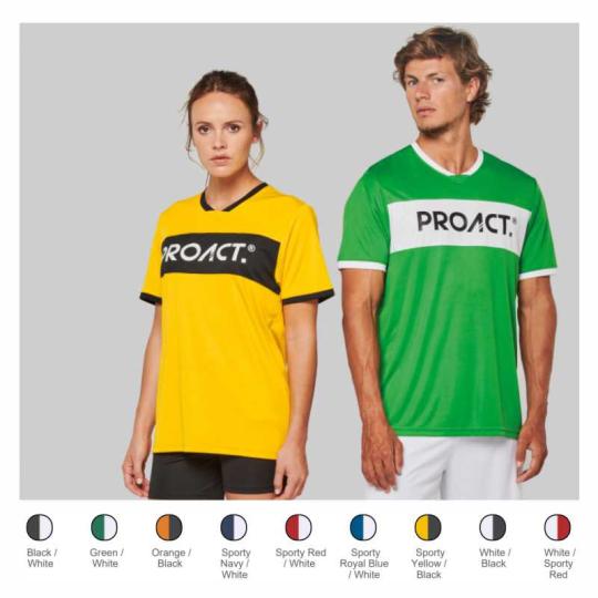 T-shirt technique contraste...