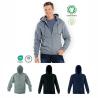 Sweatshirt com fecho