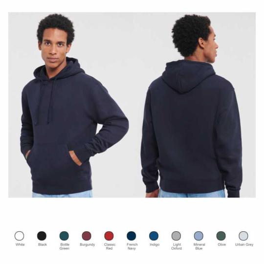 Authentic Russell® hooded...