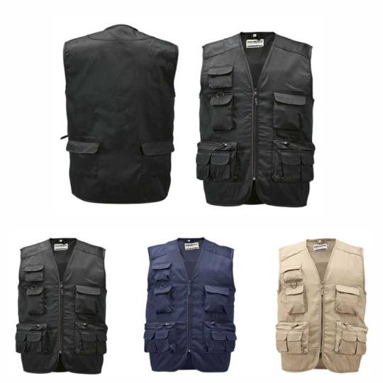 Gilet multi-poches Safish