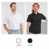 Camisa de homem e mulher em popeline de manga curta Russell®
