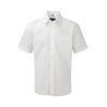 Camisa de homem e mulher em popeline de manga curta Russell®