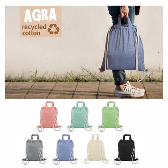 Sac à dos en coton recyclé...