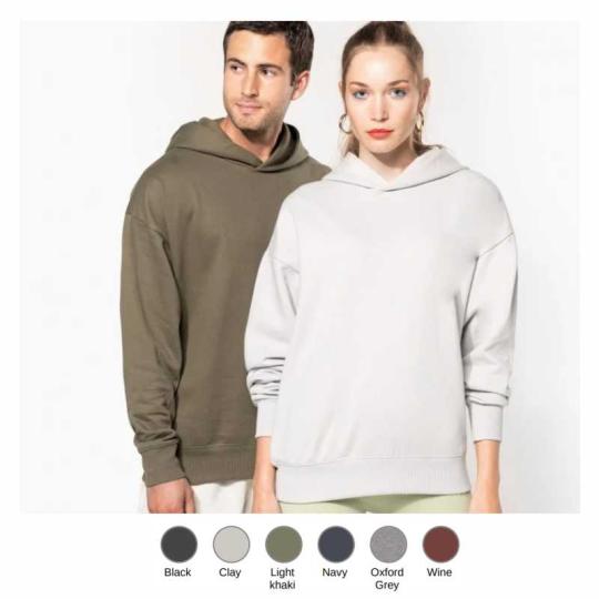 Sweatshirt oversize brossé...