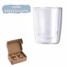 Copo térmico para café expresso Retumbler-Duoshot Glass