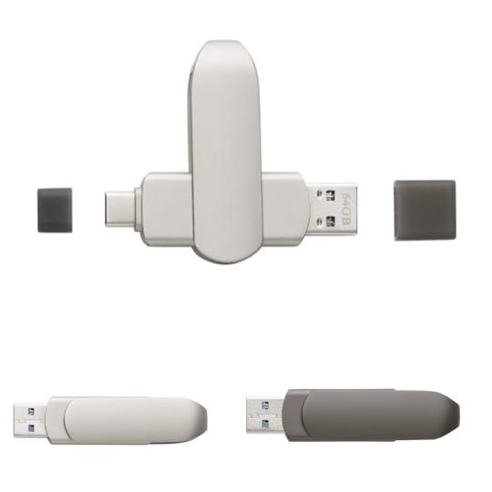 Porta USB em liga de zinco...