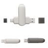 Clé USB en alliage de zinc Harlow 64 Go