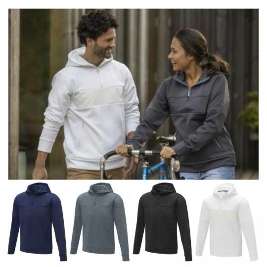 Pull à capuche zippé...