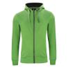 Veste à capuche classique pour homme et femme à fermeture éclair complète