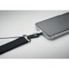 Cordon en polyester avec support pour téléphone céleste