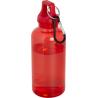 Bouteille d'Eau avec Mousqueton en Aluminium Recyclé avec Certification RCS de 400 ml Oregon